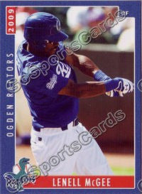 2009 Ogden Raptors Lenell McGee