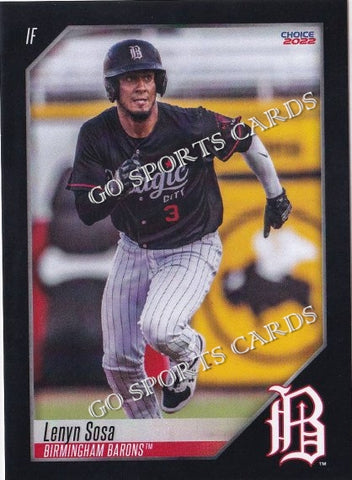 2022 Birmingham Barons Lenyn Sosa