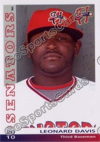 2010 Harrisburg Senators Leonard Davis