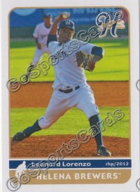 2012 Helena Brewers Leonard Lorenzo