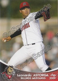 2009 Billings Mustangs Leonardo Astorga