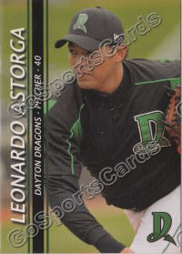 2009 Dayton Dragons Leonardo Astorga