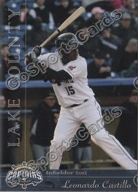 2012 Lake County Captains Leonardo Castillo