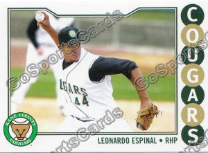 2009 Kane County Cougars Leonardo Espinal