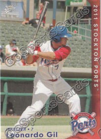 2011 Stockton Ports Leonardo Gil