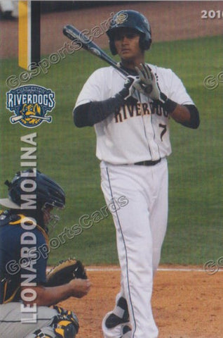2016 Charleston RiverDogs Leonardo Molina