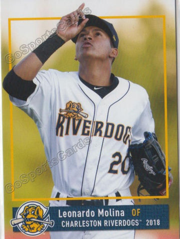 2018 Charleston RiverDogs Leonardo Molina