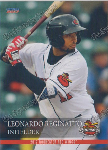 2017 Rochester Red Wings Leonardo Reginatto