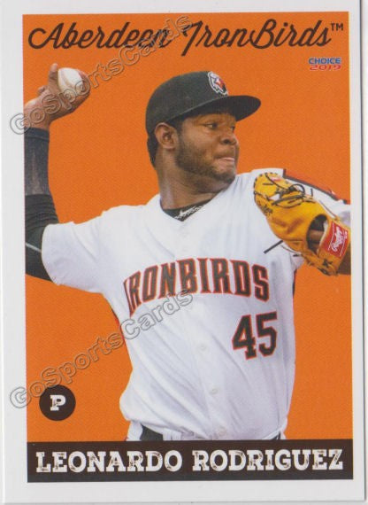 2019 Aberdeen Ironbirds Leonardo Rodriguez