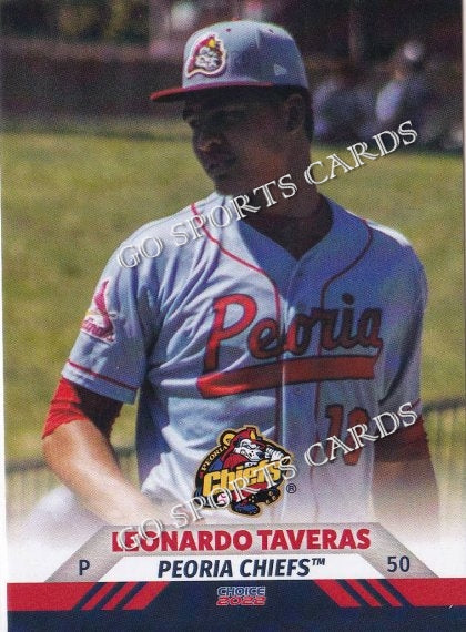 2022 Peoria Chiefs Leonardo Taveras