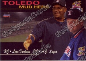 2010 Toledo Mud Hens Leon Bull Durham AJ Sager