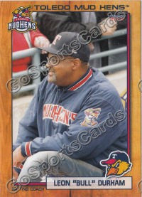 2012 Toledo Mud Hens Leon Bull Durham