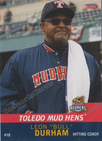 2015 Toledo Mud Hens Leon Bull Durham