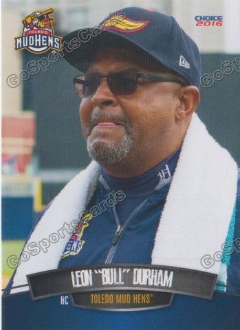 2016 Toledo Mud Hens Leon Bull Durham