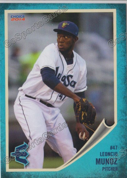 2014 Everett AquaSox Leoncio Munoz