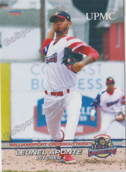 2019 Williamsport Crosscutters Leonel Aponte