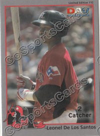 2010 Hickory Crawdads DAV Leonel De Los Santos