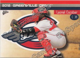 2012 Greenville Drive Leonel Escobar