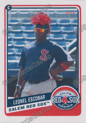 2013 Salem Red Sox Leonel Escobar