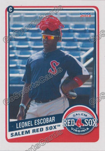 2013 Salem Red Sox Leonel Escobar