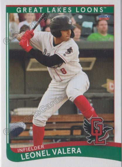 2021 Great Lakes Loons Leonel Valera