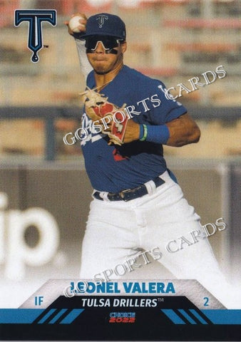 2022 Tulsa Drillers Leonel Valera