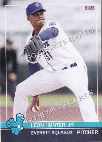 2022 Everett AquaSox Leon Hunter Jr