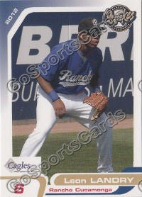2012 Rancho Cucamonga Quakes Leon Landry