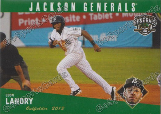 2013 Jackson Generals Leon Landry