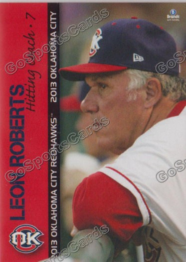 2013 Oklahoma City RedHawks Leon Roberts