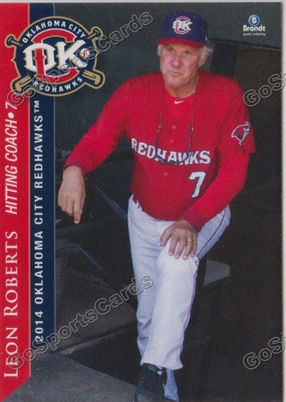 2014 Oklahoma City RedHawks Leon Roberts