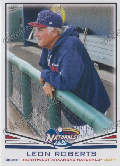 2017 Northwest Arkansas Naturals Leon Roberts