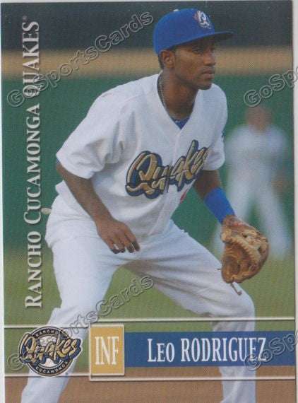2014 Rancho Cucamonga Quakes Leo Rodriguez