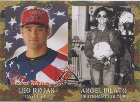 2014 Salem Keizer Volcanoes Military SGA Leo Rojas