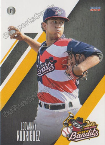 2018 Quad Cities River Bandits Leovanny Rodriguez