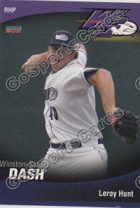 2011 Winston Salem Dash Leroy Hunt