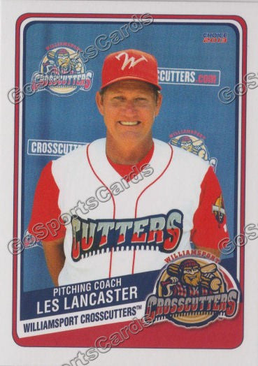 2013 Williamsport CrossCutters Les Lancaster