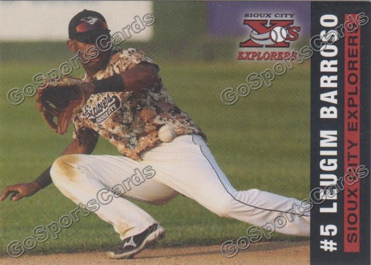 2013 Sioux City Explorers Leugim Barroso