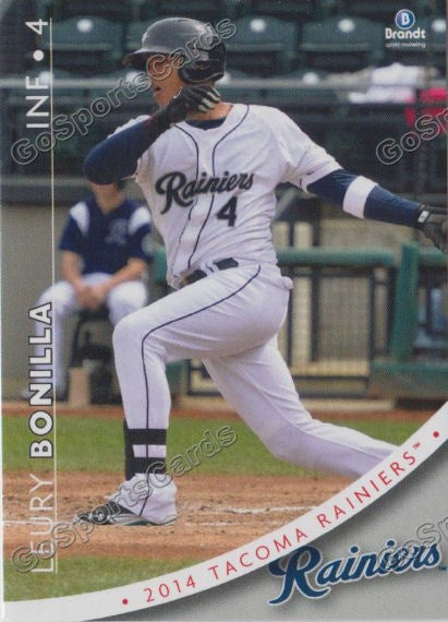2014 Tacoma Rainiers Leury Bonilla