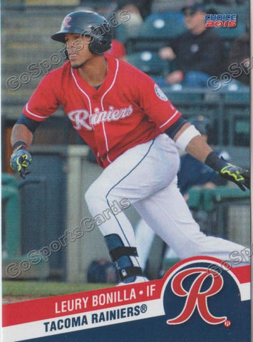 2015 Tacoma Rainiers Leury Bonilla