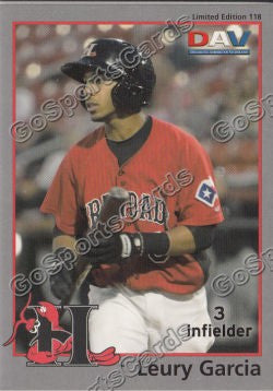 2010 Hickory Crawdads DAV Leury Garcia