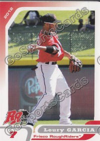 2012 Frisco RoughRiders Leury Garcia