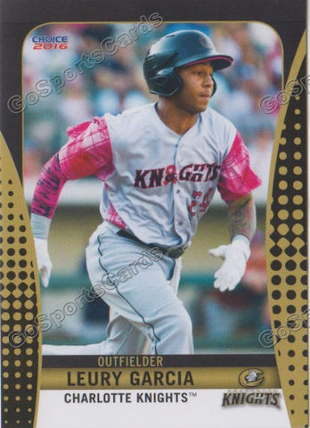 2016 Charlotte Knights Leury Garcia