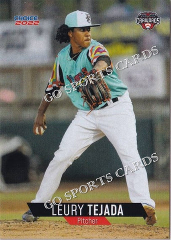 2022 Hickory Crawdads 2nd Leury Tejada