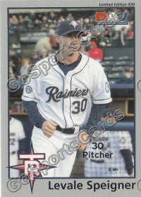 2010 Tacoma Rainiers DAV Levale Speigner