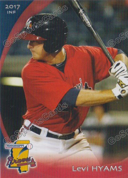 2017 Mississippi Braves Levi Hyams