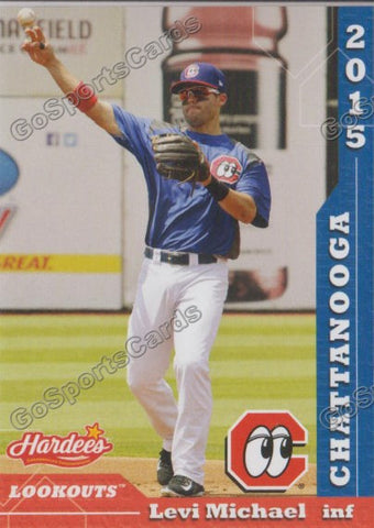 2015 Chattanooga Lookouts Levi Michael