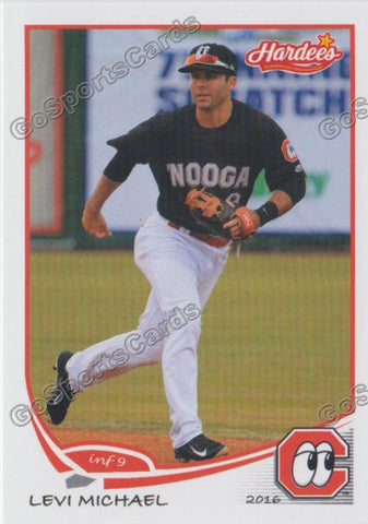 2016 Chattanooga Lookouts Levi Michael
