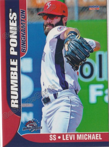 2018 Binghamton Rumble Ponies Levi Michael