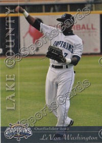 2012 Lake County Captains LeVon Washington